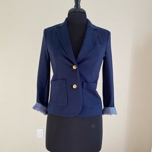 GAP fulled lined Academy Blazer in Tapestry Navy